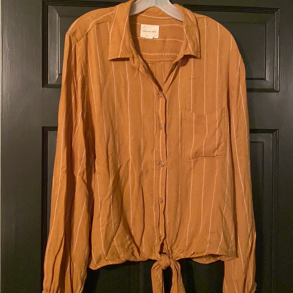 NWOT American Eagle button up shirt large